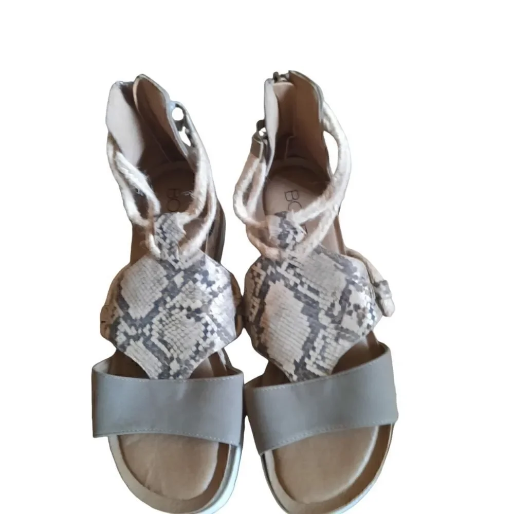 Corkys Boutique Browning Snake Wedges